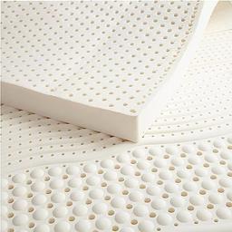 Surmatelas 100 % latex naturel 10 cm - Fermeté moyenne (140x200)