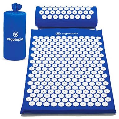 Ergotopia Tapis d'acupression + coussin nuque (kit compact, sac inclus)
