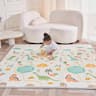 SUPERBE BEBE XXL 150x180 cm DINO (mousse réversible)