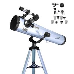Seben 76/700 AZ télescope réflecteur + trépied alu