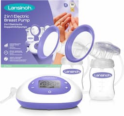 Lansinoh 2-en-1 (électrique, simple ou double)