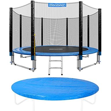 Monzana Trampoline Ø 305 cm — set complet certifié