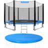 Monzana Trampoline Ø 305 cm — set complet certifié