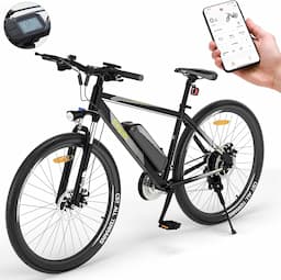 Eleglide M1 Plus VTT électrique (27,5"/29", Shimano 21 vitesses, batterie 12,5 Ah)