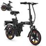 DYU A5 vélo électrique pliant 14" (250W, batterie amovible 48V 7,5Ah, freins à disque)