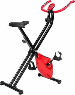 tectake Vélo elliptique pliable (ergomètre, 8 niveaux)