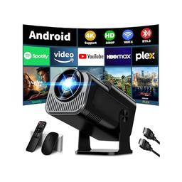 Nonete mini vidéoprojecteur WiFi 6 (Android, apps intégrées)