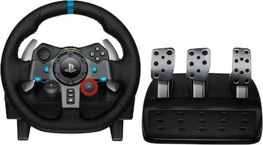 Logitech G G29 Driving Force (900°, pédalier 3 pédales, PS5/PS4/PC)