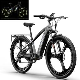 cysum 29" - VTT électrique tout-terrain 80 Nm, batterie amovible 720 Wh, freins hydrauliques