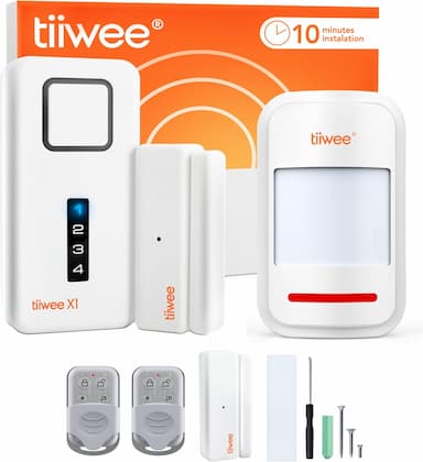 Tiiwee Kit Alarme (sirène X1 + détecteur de mouvement)