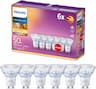 Philips GU10 Blanc Chaud Dimmable — Lot de 6