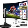 Bxgolkgd Antenne TNT intérieure 2026 (double ampli, câble 5 m)