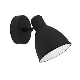 Eglo San Peri 1 applique LED à spot orientable, GU10 incluse, noir
