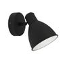 Eglo San Peri 1 applique LED à spot orientable, GU10 incluse, noir