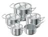 ZWILLING Twin Classic batterie 5 pièces inox 18/10 tous feux induction