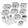 Lagostina Sfiziosa batterie 24 pièces inox 18/10 fond Lagoseal Plus