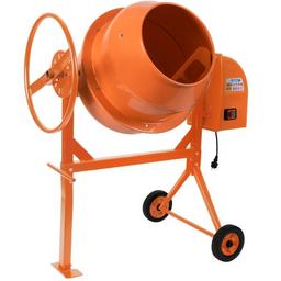 Timbertech 140 L, bétonnière portable, moteur 650 W, châssis acier