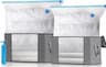 Leavans Kit Grande Capacité — 2 sacs sous vide XXL + 2 sacs tissu + 1 pompe