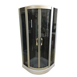 Cabine hydromassante New York 90x90, 12 LED et siège