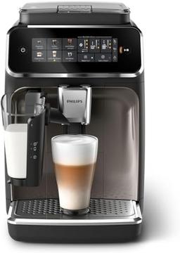 Philips Série 3300 à grains, LatteGo, écran tactile, SilentBrew