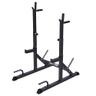 Gorilla Sports Rack à squat réglable largeur/hauteur (dips, 300 kg)