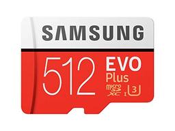 Samsung EVO Plus 512 Go microSDXC (avec adaptateur)