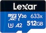 Lexar 633x 512 Go microSDXC (A2, U3, V30)