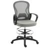 Vinsetto chaise haute de dessin en mesh avec anneau repose-pieds