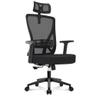 Durrafy Chaise de Bureau Ergonomique Maille Respirante, Appui-Tête