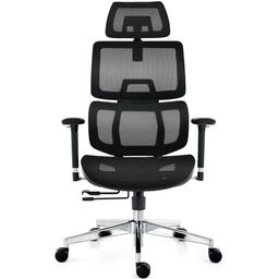 TONFARY Fauteuil de Bureau Ergonomique Dossier Mesh, Inclinaison 130°