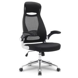 Waytex Fauteuil de Bureau Ergonomique Tissu Résille, Dossier Haut