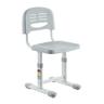 Spacetronik – chaise de bureau enfant sans roulettes, 32-44 cm, gris