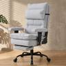 EXCEBET Fauteuil de Bureau à Ressorts Ensachés 180 kg, Repose-Pieds