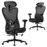 SONGMICS Chaise de bureau ergonomique inclinable, jusqu'à 150 kg