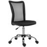 Vinsetto Chaise de Bureau Ergonomique Pivotante Hauteur Réglable Noir