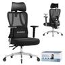 SONGMICS chaise de bureau ergonomique à soutien lombaire, 150 kg