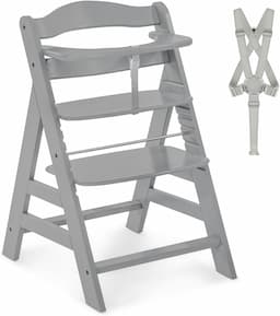 Hauck Alpha Plus (chaise haute bois évolutive, jusqu'à 90 kg)
