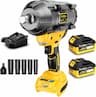 Sundpey Clé à choc 2000 Nm brushless (3/4", 2×4,0Ah, coffret + adaptateur)
