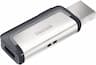 SanDisk Ultra Dual 128 Go (double connectique USB-A + USB-C)