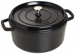 Staub Cocotte ronde 26 cm Noir Mat (5 L)