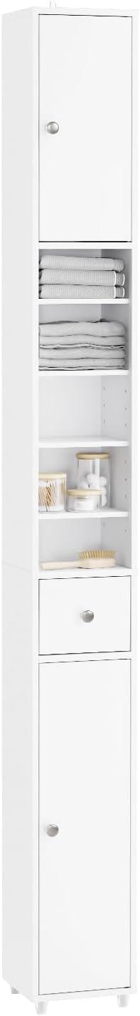 SoBuy BZR34-II-W Colonne Étroite 20x20x180 cm