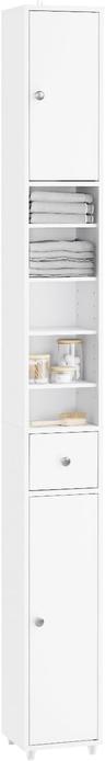 SoBuy BZR34-II-W Colonne Étroite 20x20x180 cm