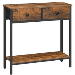 HOOBRO Console EBF71XG01 2 Tiroirs Tissu 75 cm
