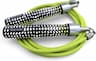 hererope Corde lestée 125 g (câble PVC 6 mm sans nœud, poignées cuir PU)