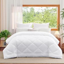 WAVVE Couette 220x240 cm Hiver 300 g/m² Microfibre Blanc