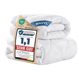 WAVVE Couette 240x260 cm 2 pièces 4 Saisons 150 + 300 g/m²
