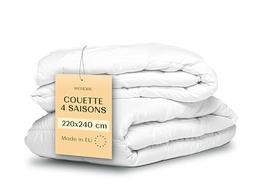 Wendre Couette 4 Saisons 3-en-1 Boutons-Pression (220x240)