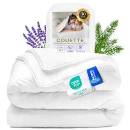 FAM Home Couette 4 Saisons Anti-Acariens Clipsable (220x240)