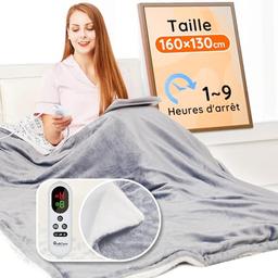 Mia&Coco couverture chauffante 10 niveaux certifiée ETL