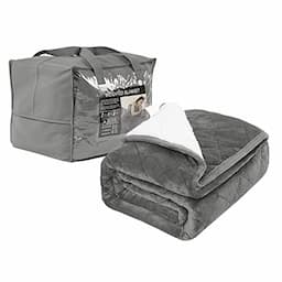 WOLTU 7 kg (150×200, double face polaire + sherpa)